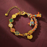 2026 Five-Path Wealth Gods Bracelet – Navigate the Year with Protection & Abundance