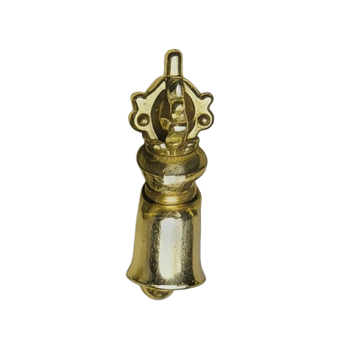 Tibetan Style Brass Mala Counter Clip