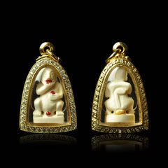 Ivory Carving Five Eyes and Four Ears