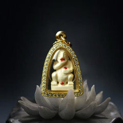 Ivory Carving Five Eyes and Four Ears